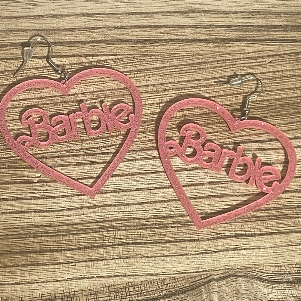 Barbie earrings. Barbie accessories. Barbie girl